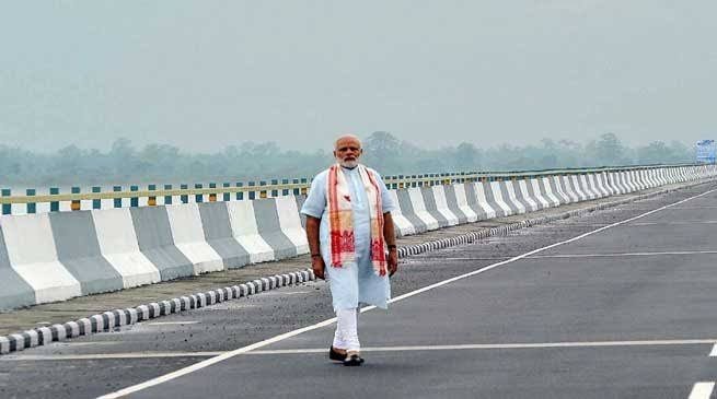 narendra modi dhola sadiya bridge